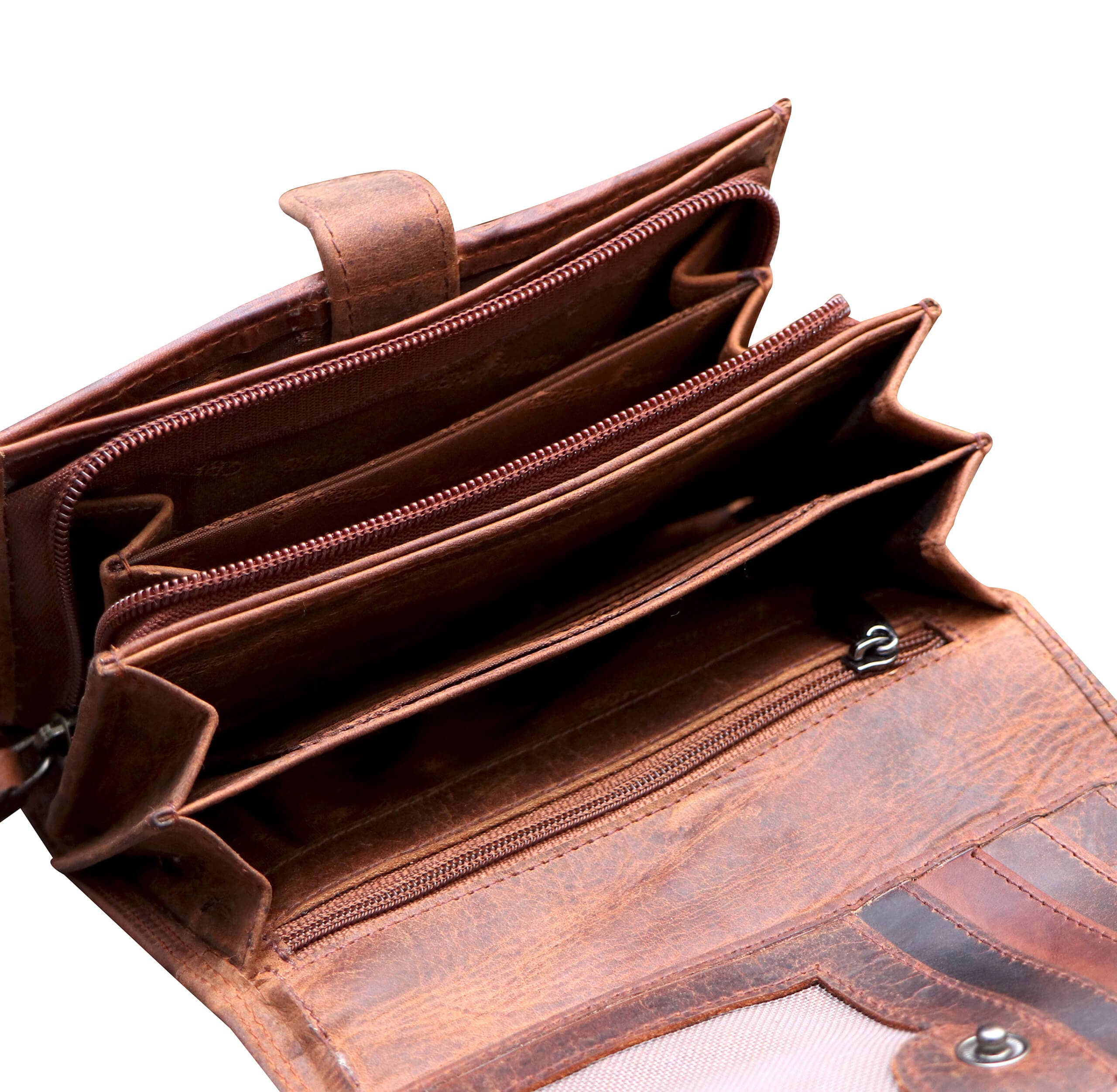 Greenwood - Wholesale Wallet - Women's - Ann Women's Large Leather Wallet 20 Card Slots21