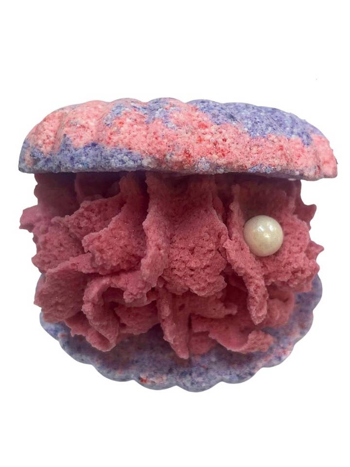 Bombes de bain avec coquilles de palourdes (3 en 1) pour la vente par De La Beuh Body