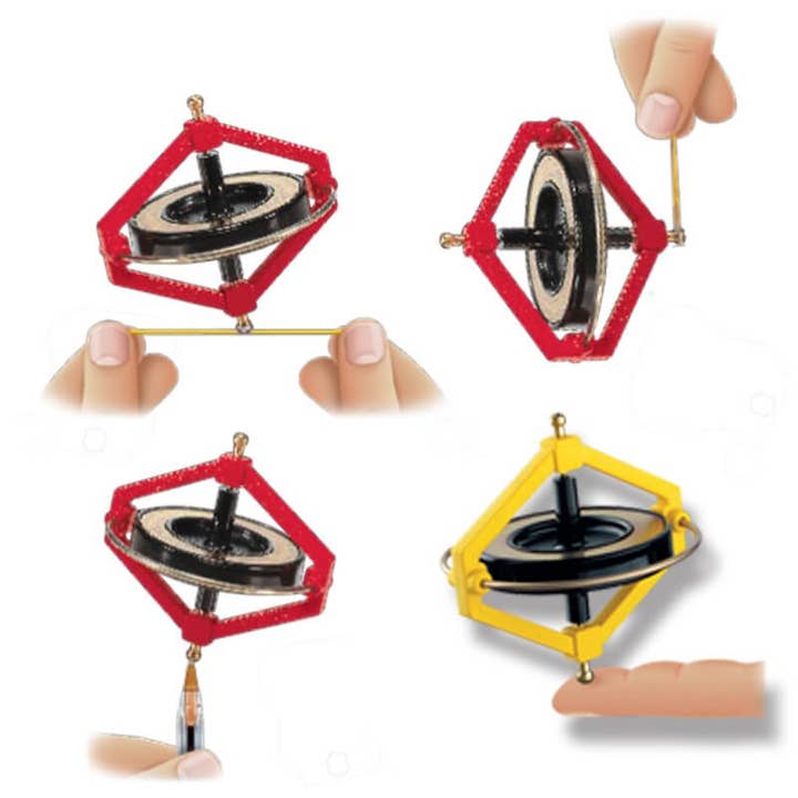 Science and Nature - Wholesale Classic toy – Kids - Space Wonder Gyroscope (Display of 18)2