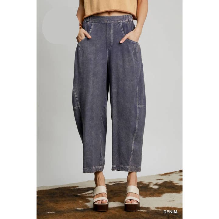 Calças de Lavagem Mineral por atacado de STYLE USA