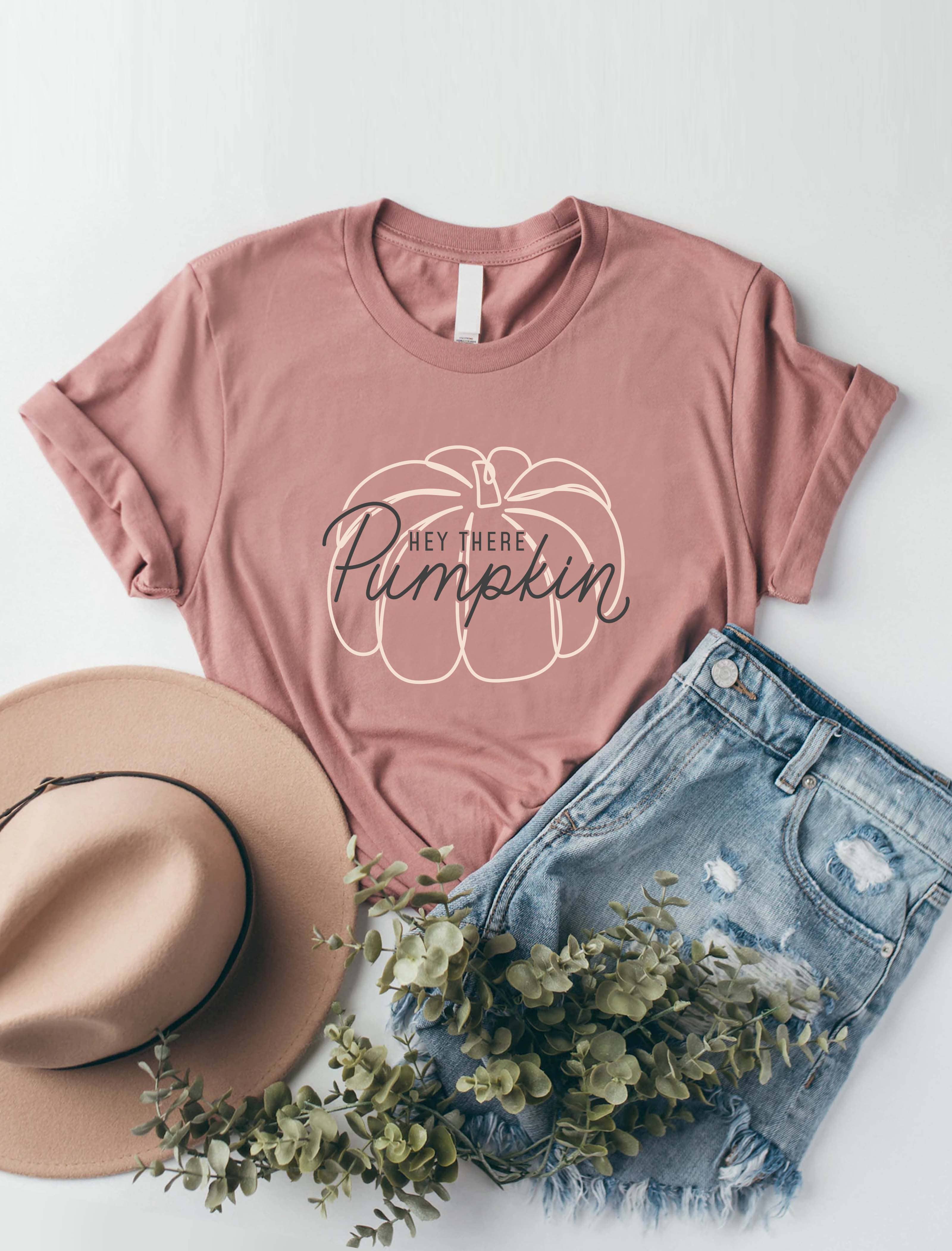 PINK NABI - Wholesale T-Shirt (Graphic) - Women's - Graphic t-shirt - Hey there pumpkin5
