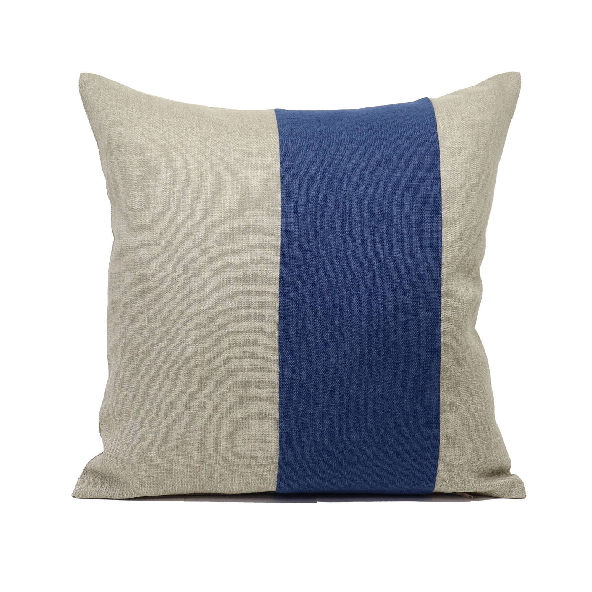 Giardino Segreto – Engroshandel Pyntepude – 100 % hør pude med striber3