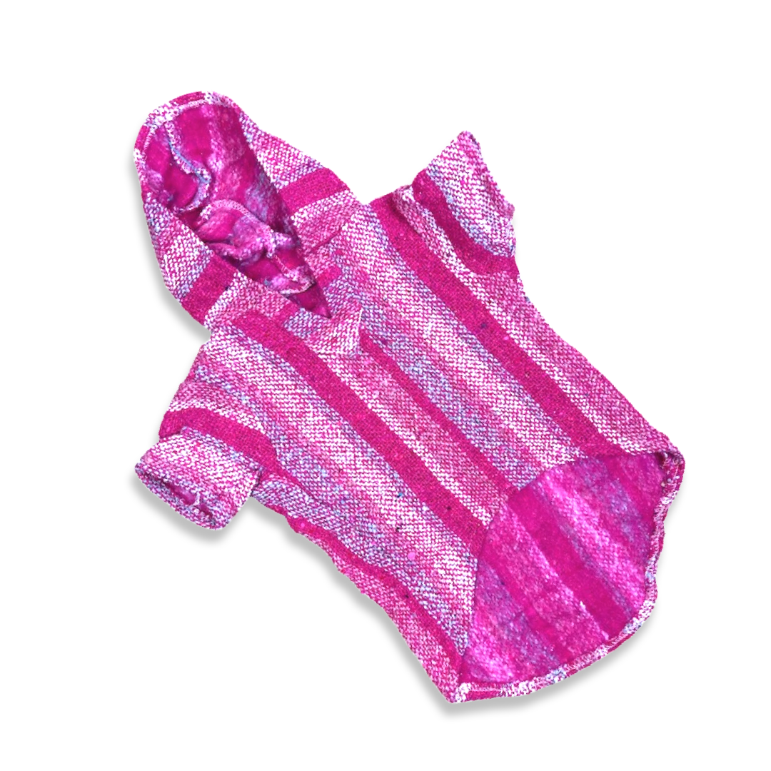 Sanyork Fair Trade – casaco - Cão por atacado – Casaco com capuz com capuz Dog Baja Tamanho 0 Authentic Pup Mexican 0