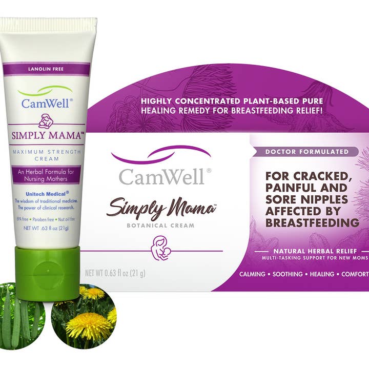 Unitech Medical, the maker of natural CamWell - Wholesale Nipple Cream - Maternity - Natural CamWell Simply Mama Lanolin-free Nipple Cream