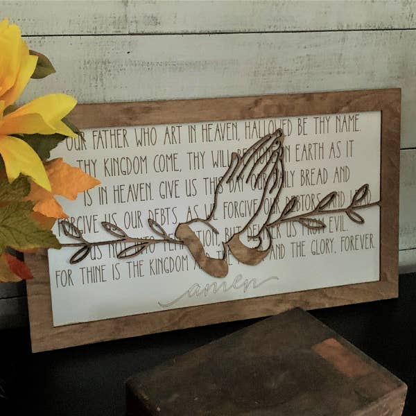 Notre Père pour la vente par Plums & Roses