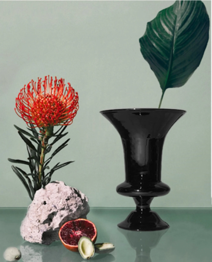 puffysquare – Vaso por atacado – Vaso Retro Castanho - opção de cor disponível0