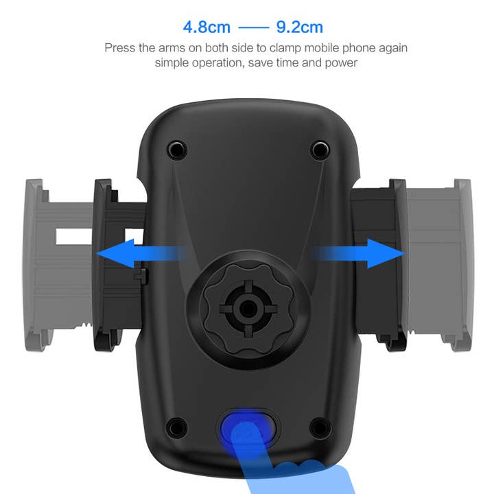 Black Universal Air-Vent Car Mount for Smartphones for wholesale on Faire11