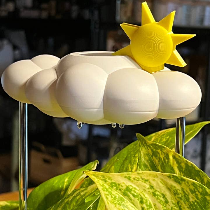The Cloud Makers - Wholesale Plant Pot - Sun Charm for Dripping Rain Clouds9