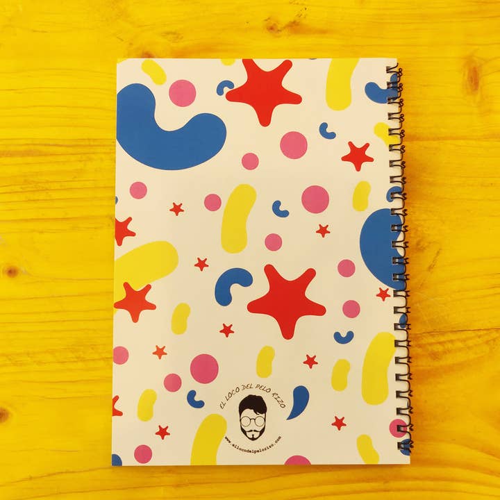 El loco del Pelo Rizo - Wholesale Notebook - Paquita Salas Santa Notebook1