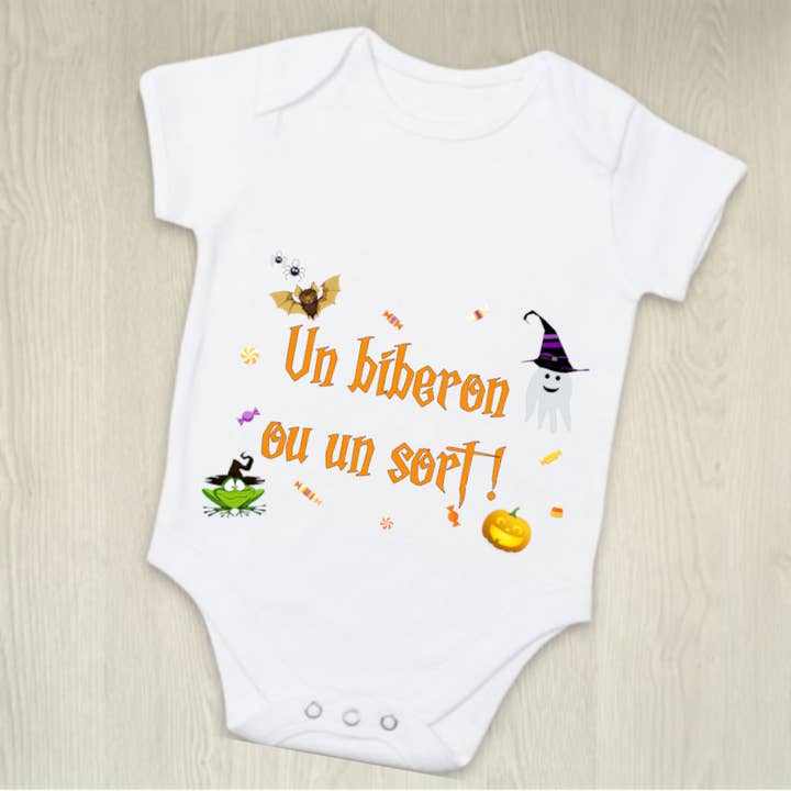 Halloween personlig baby bodysuit for engroshandel hos Tendance Cadeau