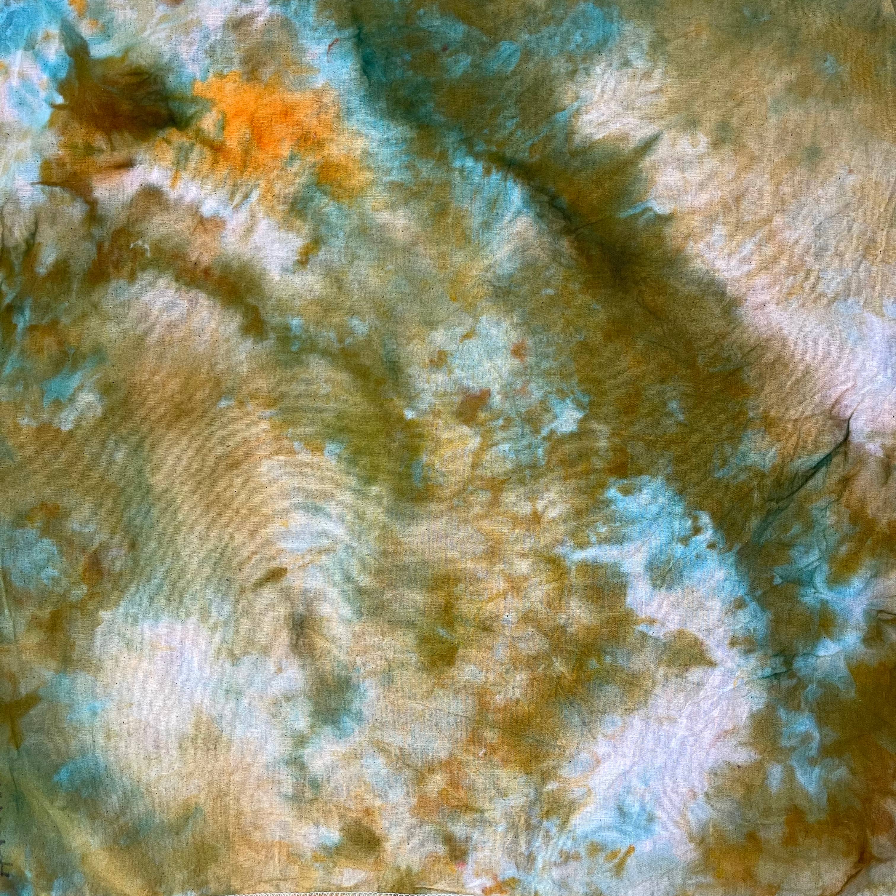 Black Sheep Goods - Vente Caftan – femme - Caftan teinte à l’encre glacée / Robe d’intérieur9