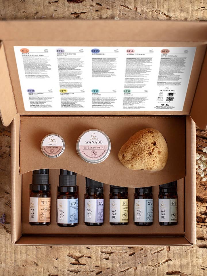 Volledige set voor wholesale door Wanabe | Natural Vibes Cosmetics
