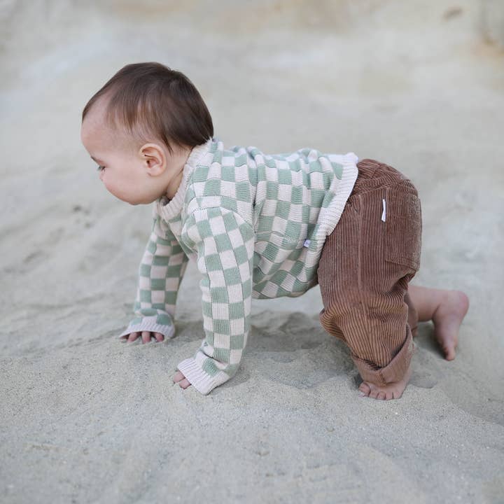 Corduroy Pant - Brown for wholesale by Rivi & Kin