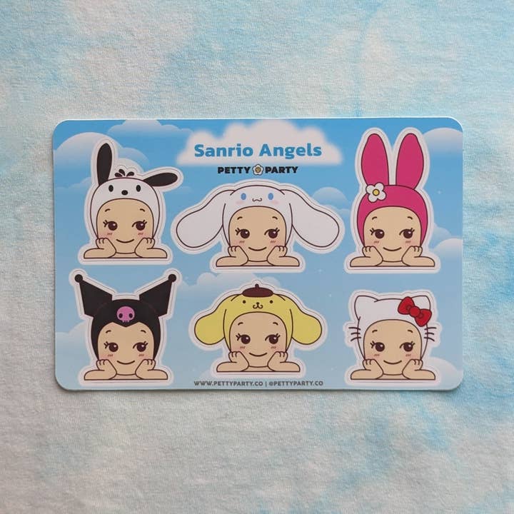 Petty Party - Wholesale Sticker - Kawaii Baby Vinyl Sticker Sheet0