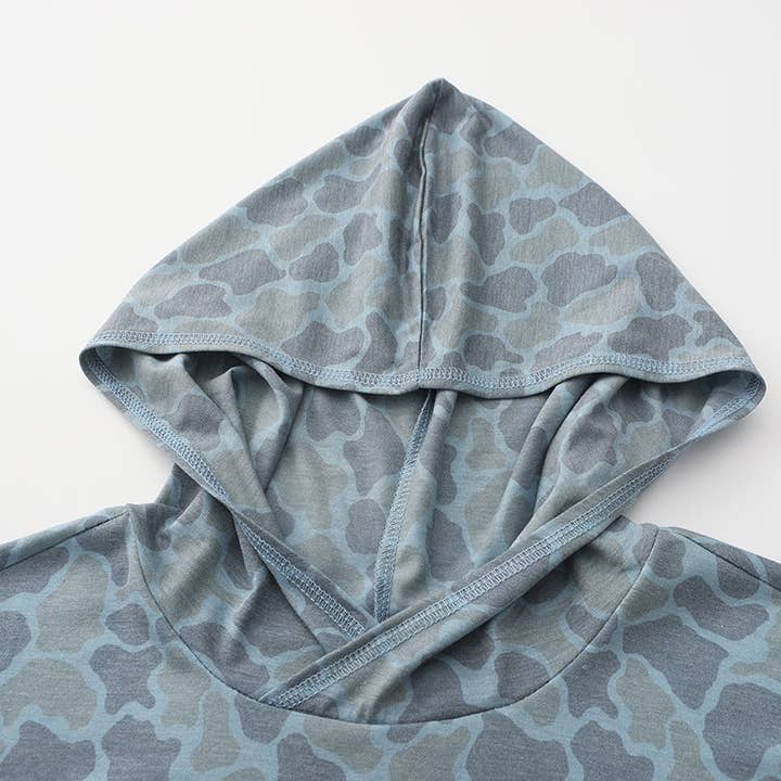 Honey Hole Outdoors - Wholesale Hoodie - Men's - Youth LS Performance Hoodie - Frog Skin