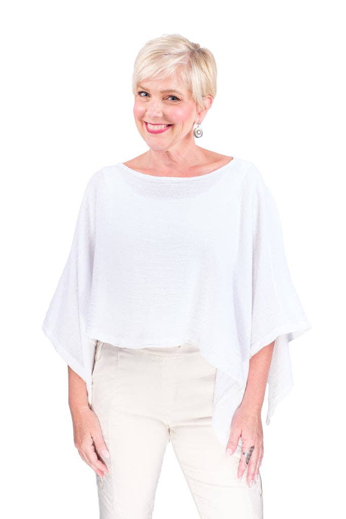 TINA Stephens Italy/Tees By Tina – Großhandel Poncho – Damen – Gewebter Poncho aus Leah (BQ168)5