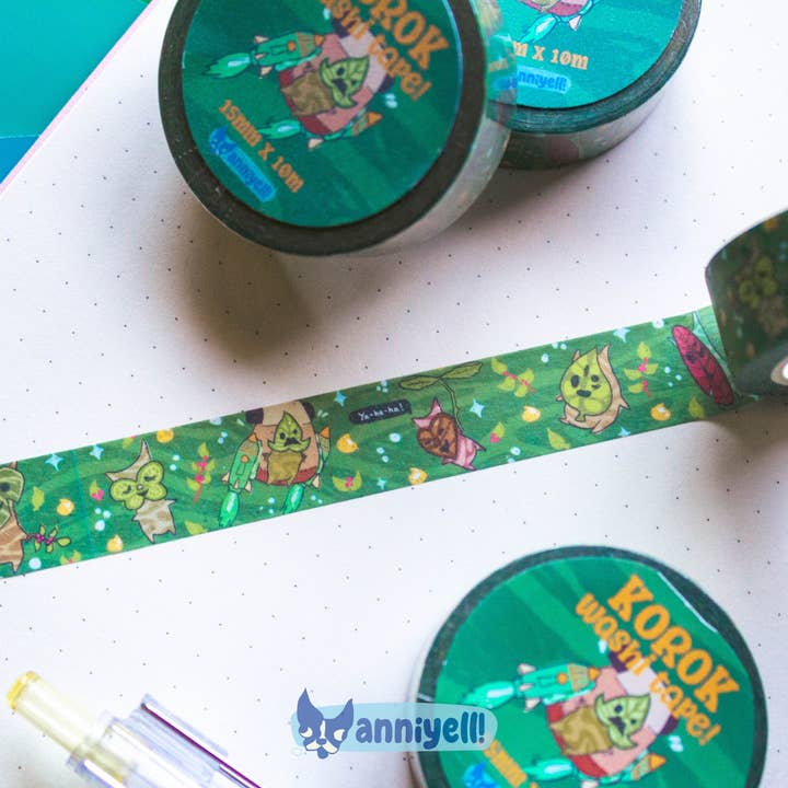 forest spirits! Washi Tape for wholesale by anniyell