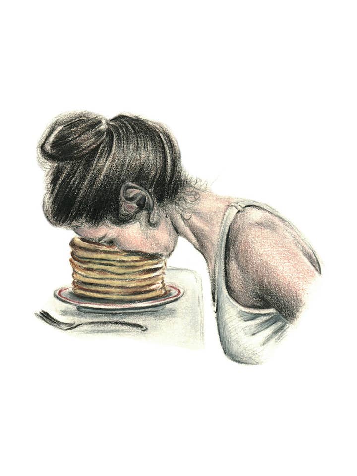 Cartão Hotcakes por atacado de Paulette Pearson Studio