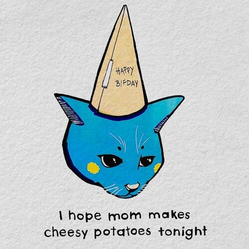 “Cheesy Potatoes” Art Print for wholesale by Big Bad Mullet