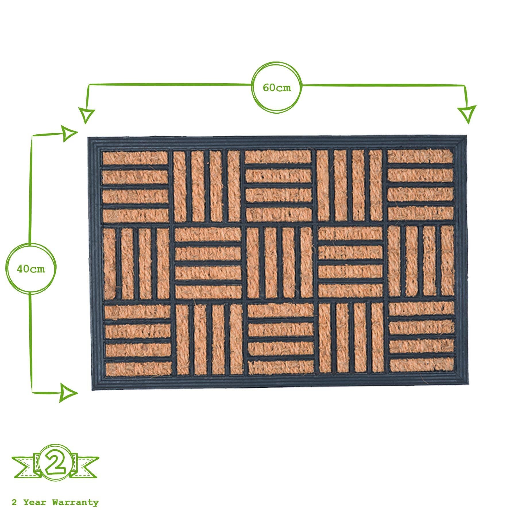 Rinkit Ltd - Wholesale Door Mat - Nicola Spring Heavy Duty Door Mat - 60 x 40cm - Mosaic3