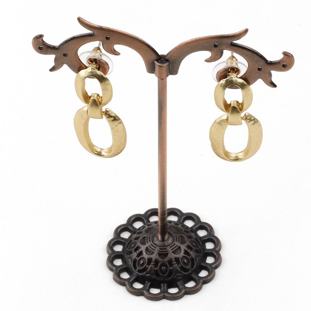 Black Baroque Style Earring Holder for wholesale on Faire1