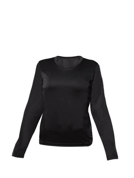 Blank Activewear - Venta al por mayor Camiseta deportiva - Mujer - CAMISETA MANGA LARGA MUJER L635, DRY FIT