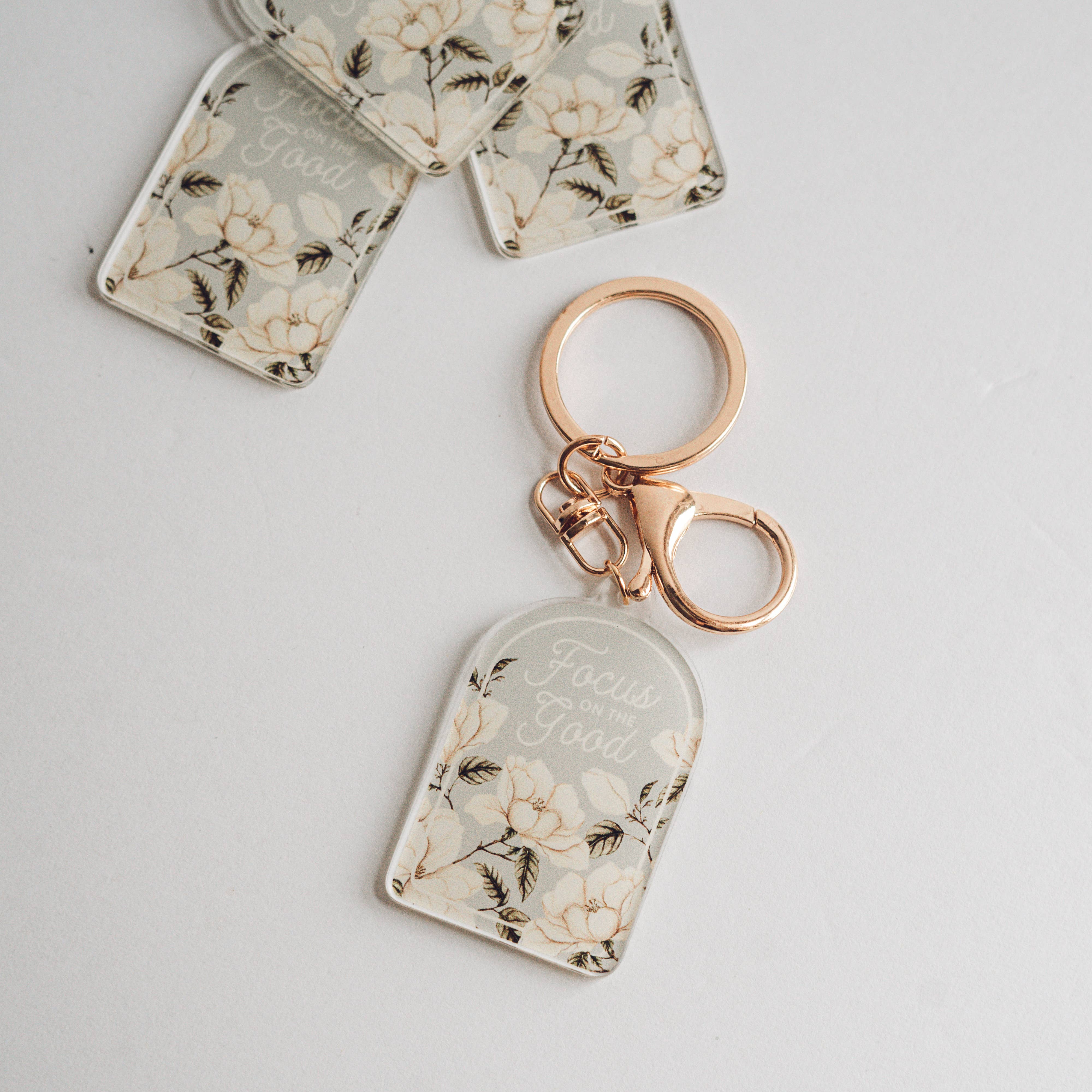 Jo Creative Co - Wholesale Keychain - Unisex - Focus on the Good Acrylic Keychain