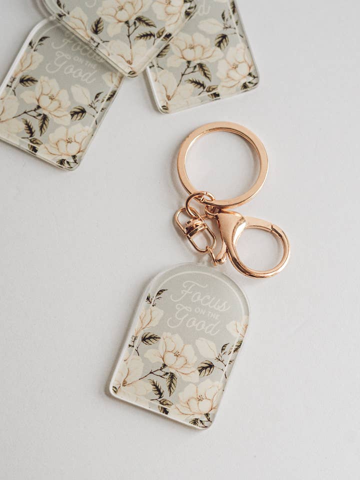Fokusera på Good Acrylic Keychain för wholesale av Jo Creative Co