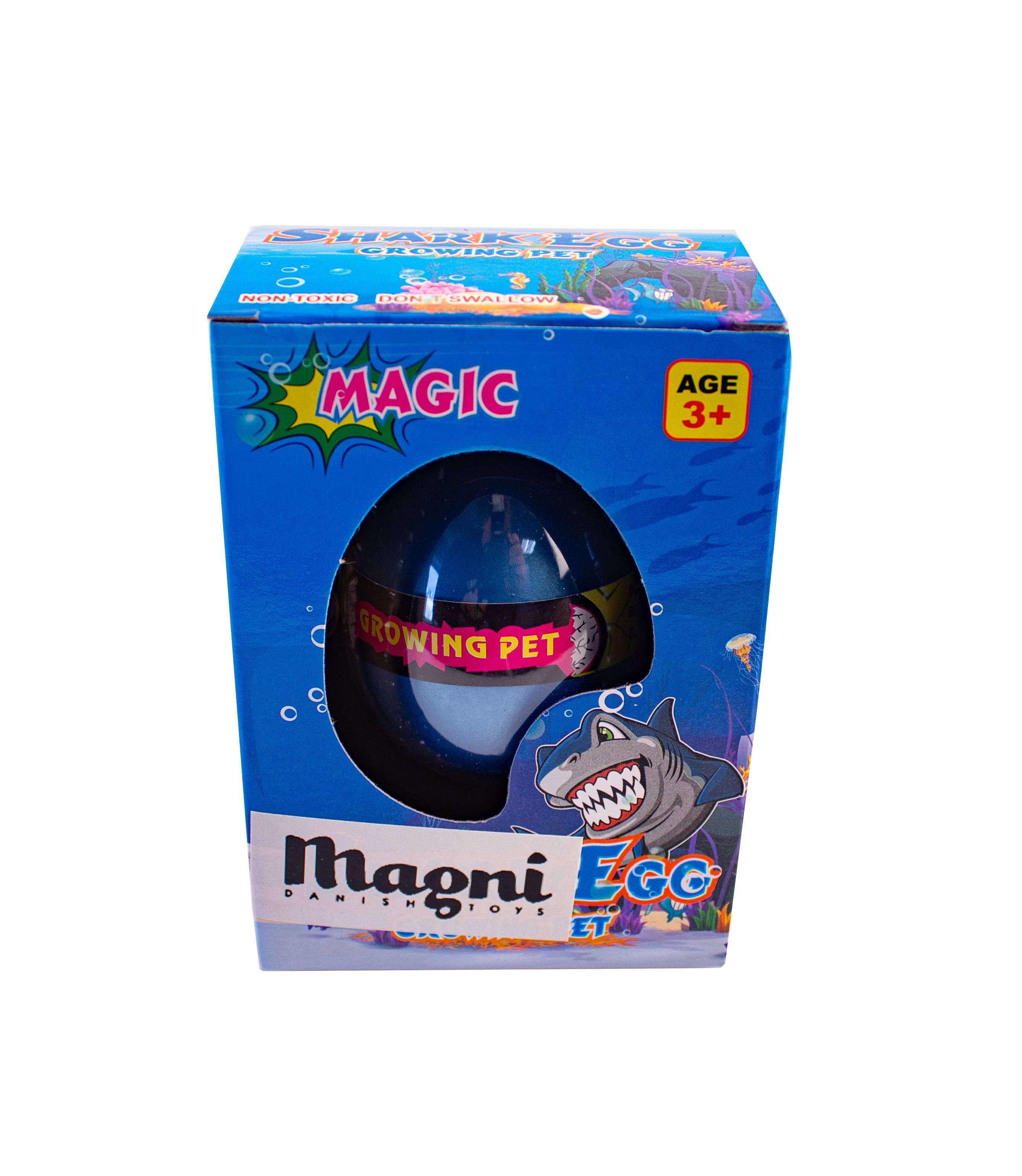 Magni ApS - Wholesale Classic Toy - Kids - Growing egg with shark