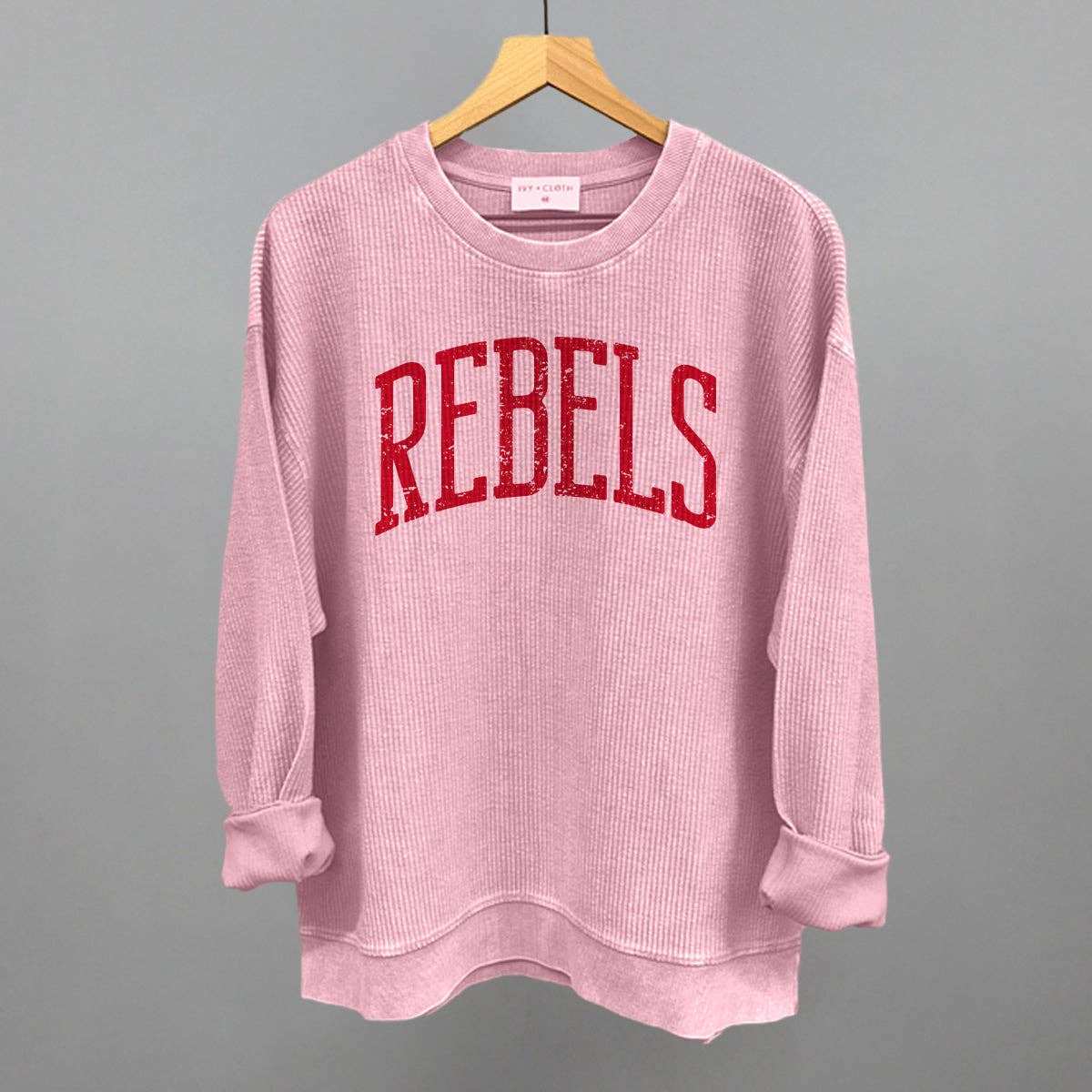 Ivy + Cloth - Wholesale Graphic Sweatshirt - Women's - Rebels Arch7