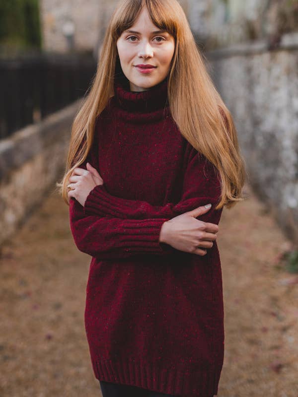 Forbes Marcia Tuniek voor wholesale door Knitted in Edinburgh