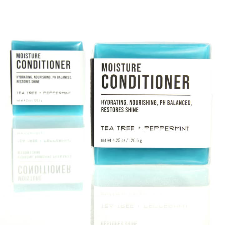 Moisture Conditioner Bar - Tea Tree and Peppermint for wholesale by Cleanse Bath and Body