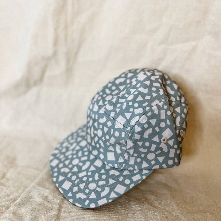 Twill & Pine 🇨🇦 - Wholesale Baseballpet - Kinderen - The Terrazzo - Hoed met vijf panelen voor baby's en kinderen3