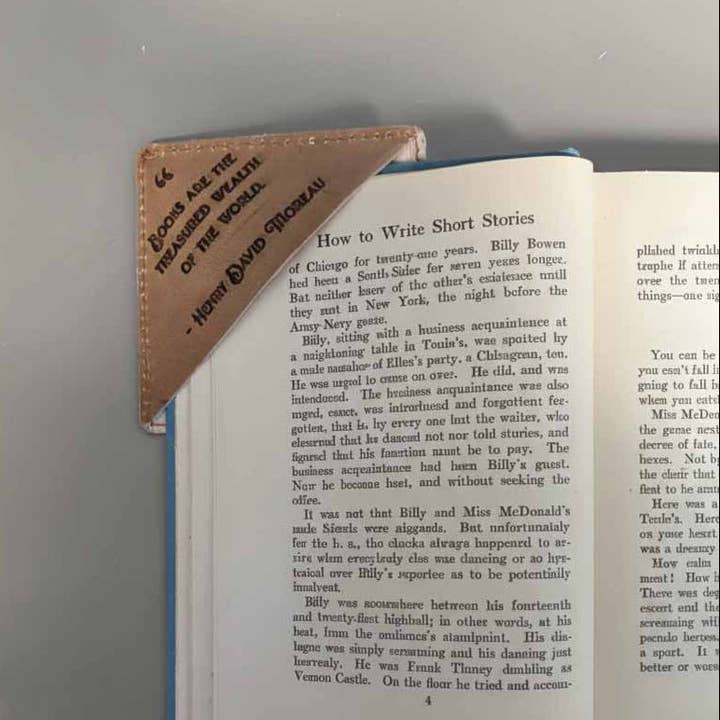 Soothi | Containers Of Creativity - Vendita all'ingrosso Segnalibro - Segnalibri quadrati in pelle1