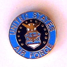 Broche du logo USAF avec 1 pochette pour la vente par Military Patches & Pins