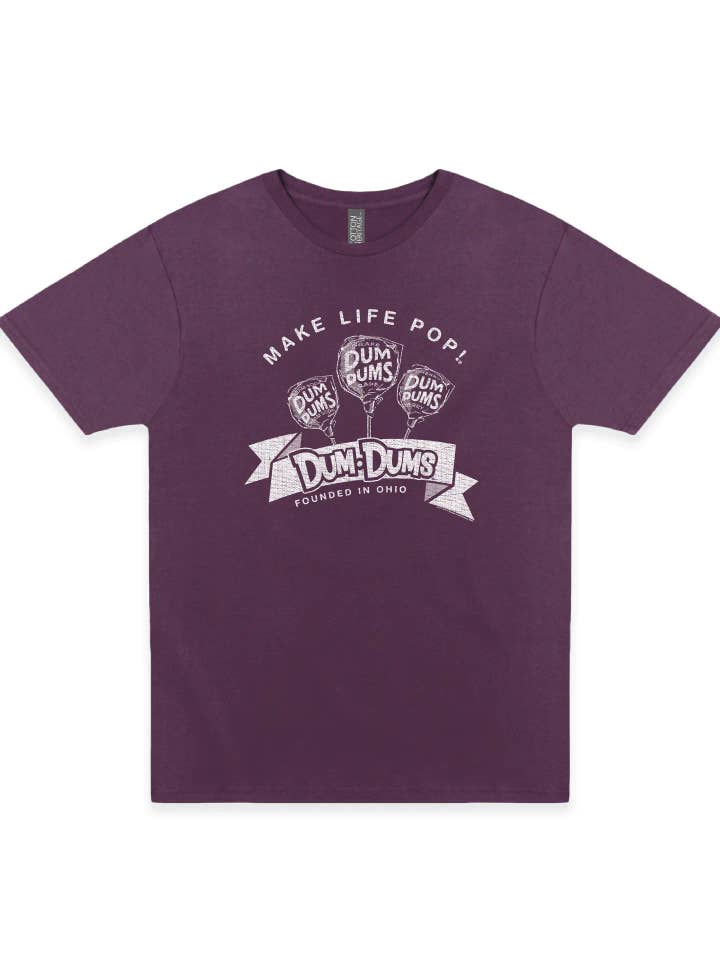 Grandpa Joe's Candy Shop - Wholesale Screen Printed T-Shirt - Unisex - Dum Dums Make Life Pop! Vintage T-Shirt, Tee