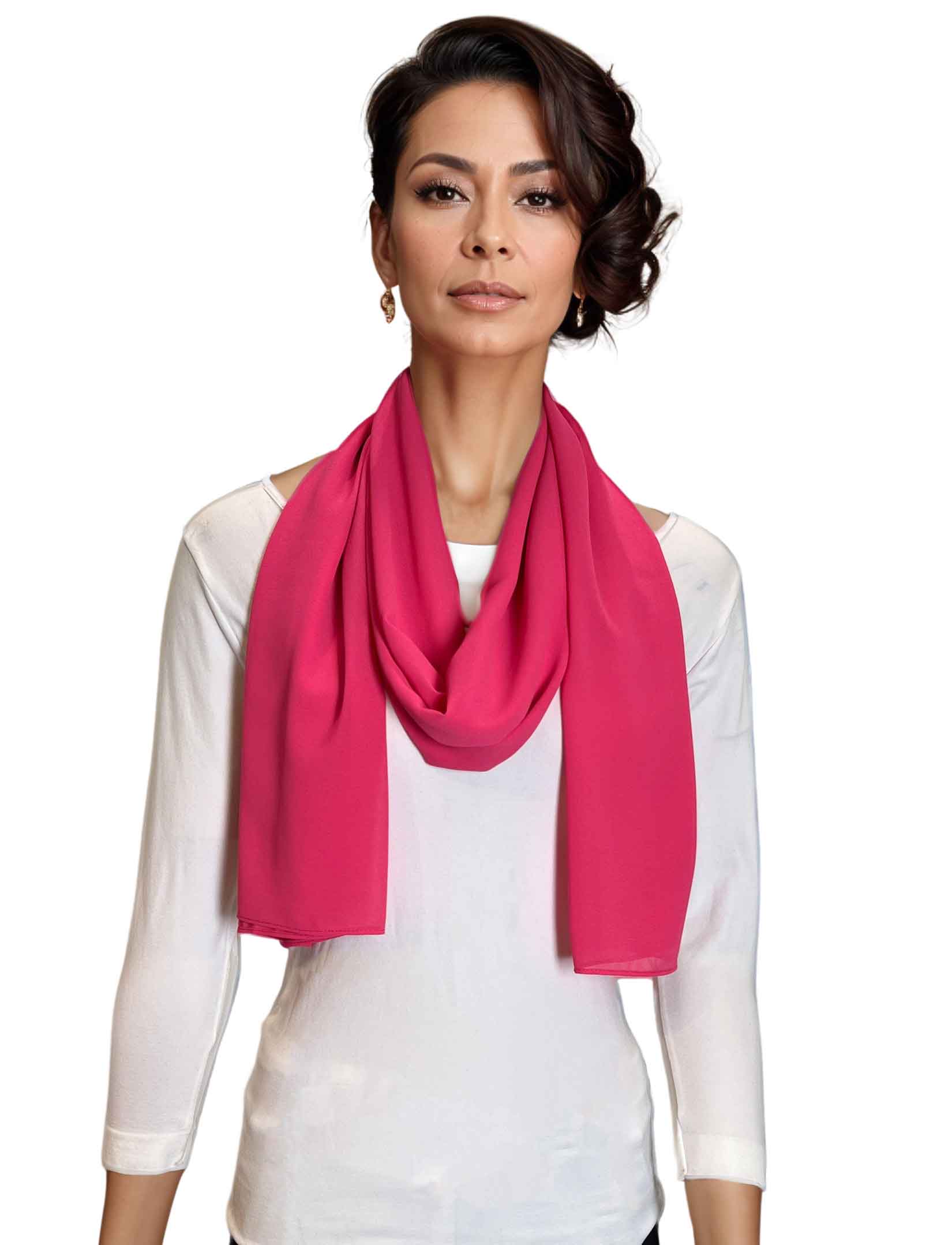 The Magic Scarf Company – wholesale Scarf – Women's – 3837 -  Georgette Dress Shawls16