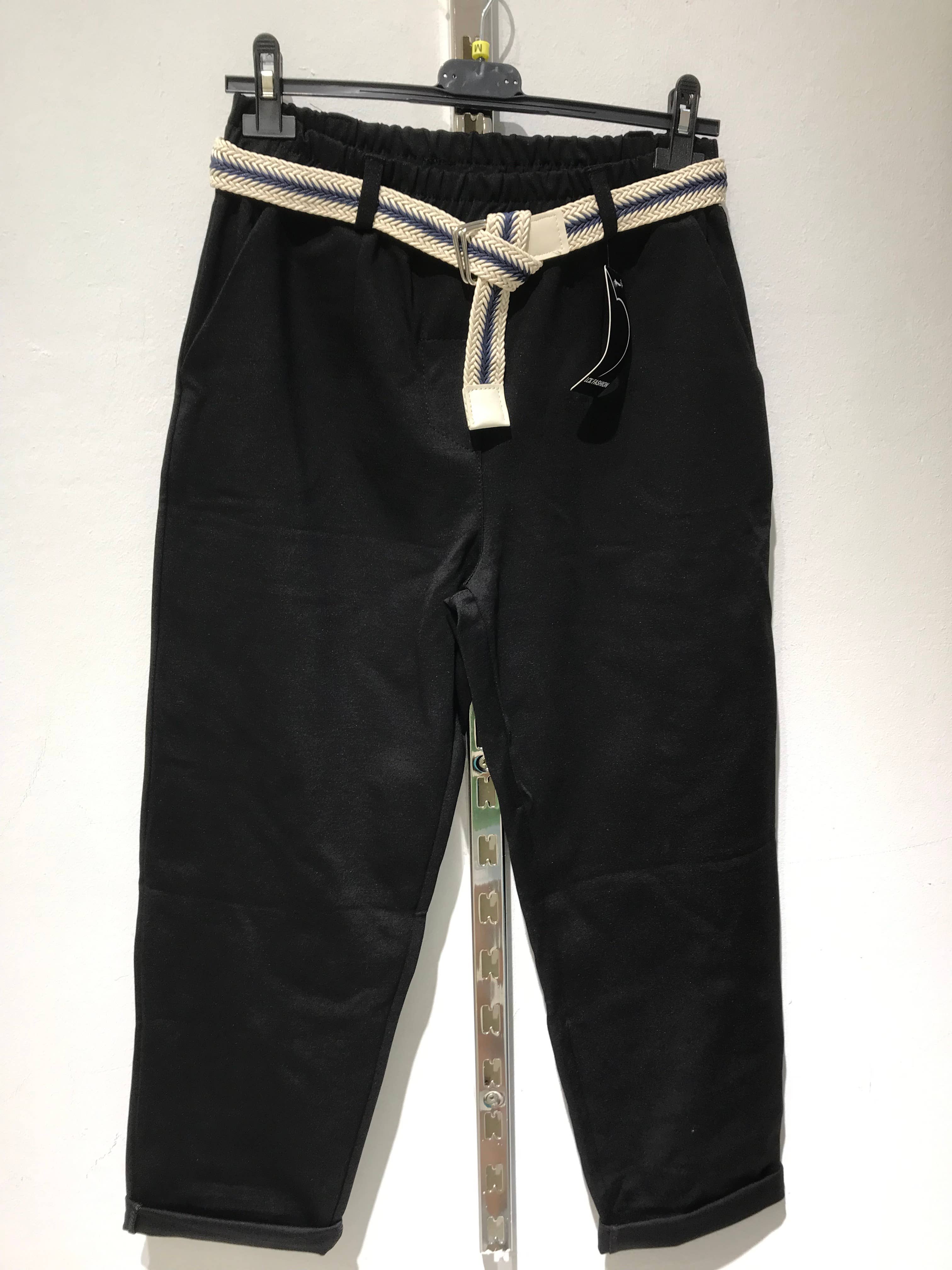 Only Yuan – wholesale Pants – Women's – ref 20371 trousers with belt1