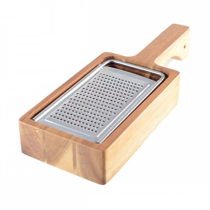 Râpe à fromage manche acacia pour la vente par AULICA