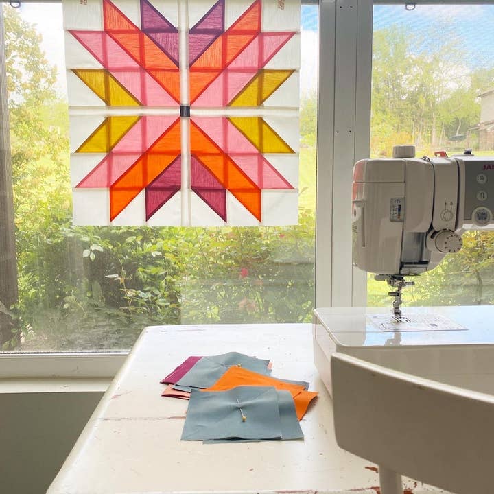 Penelope Handmade – Großhandel Bastel-Nähset – Lottie Quiltmuster | Papiermuster