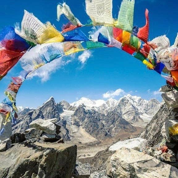 Atisha Spiritual Shop - Wholesale Flag - TIBETAN PRAYER FLAG ~ Tibetan mini flags