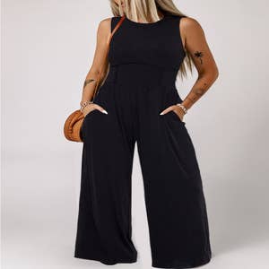 NWT NAKED WARDROBE Off the Shoulder Rib Jumpsuit Size XL