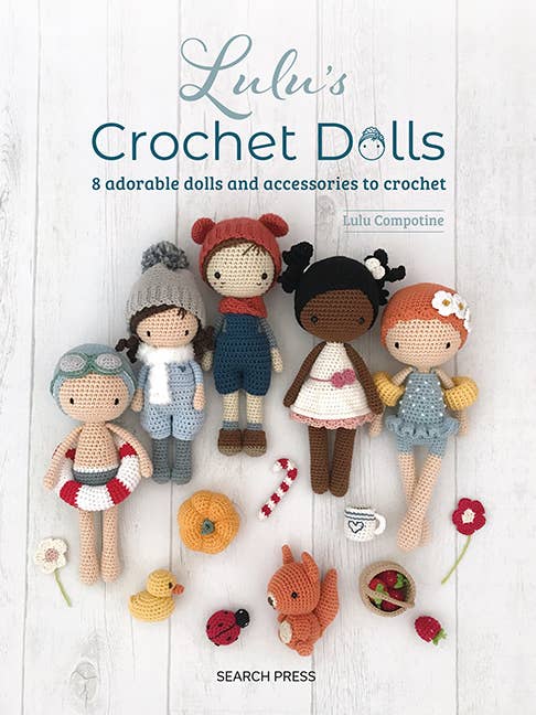 Lulu's Crochet Dolls for wholesale by Search Press