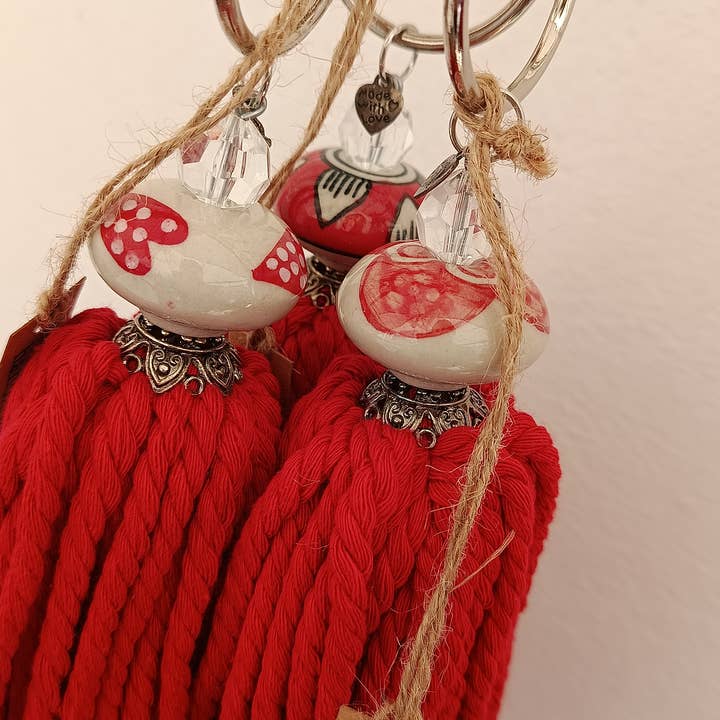 Red Earth Collection Red Threads Tierra Colorada - Decorative Boho Tassel for Curtains, Doors for wholesale on Faire29