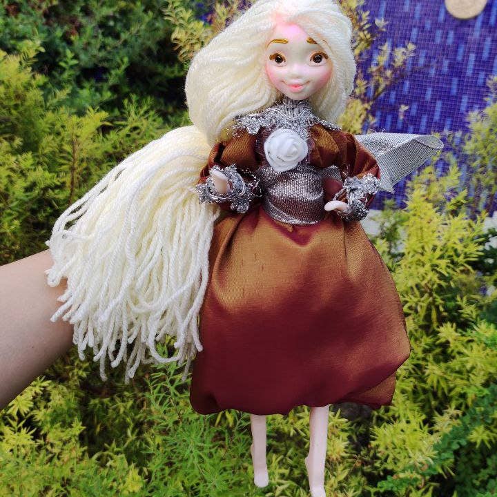 Hansculpted Tooth Fairy doll for wholesale by FairyArtDolls