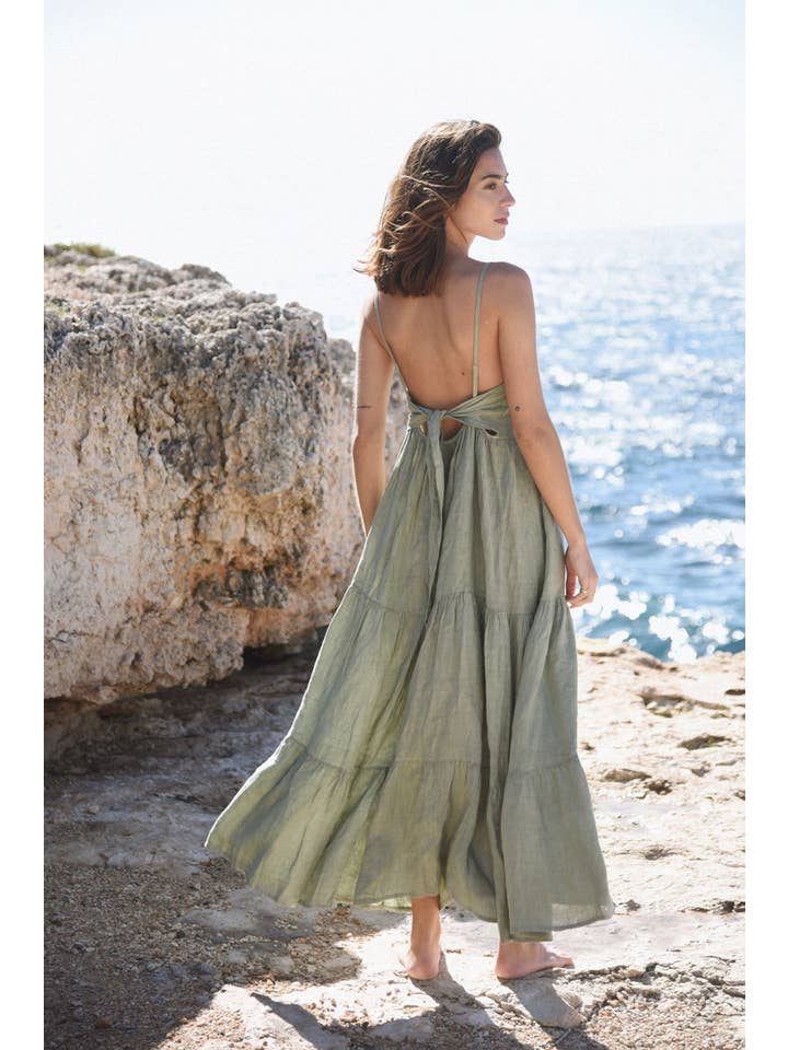 Beachwood The Label - Wholesale Dress - Women's - The Alma Dress // Sage3