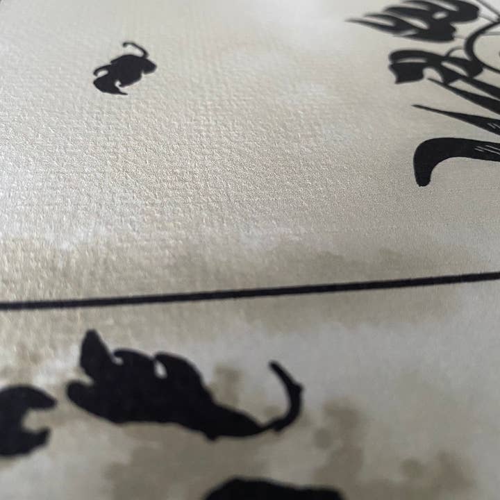 Jessi's Messes - Wholesale Art Print - Skull Planter Art Print2