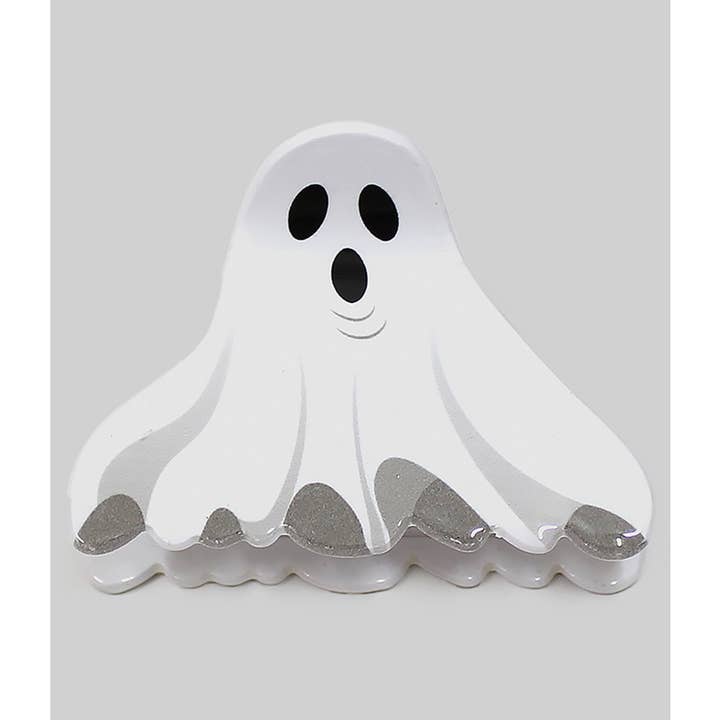 PINCE À CHEVEUX FANTÔME D'HALLOWEEN EN ACRYLIQUE pour la vente par Girly