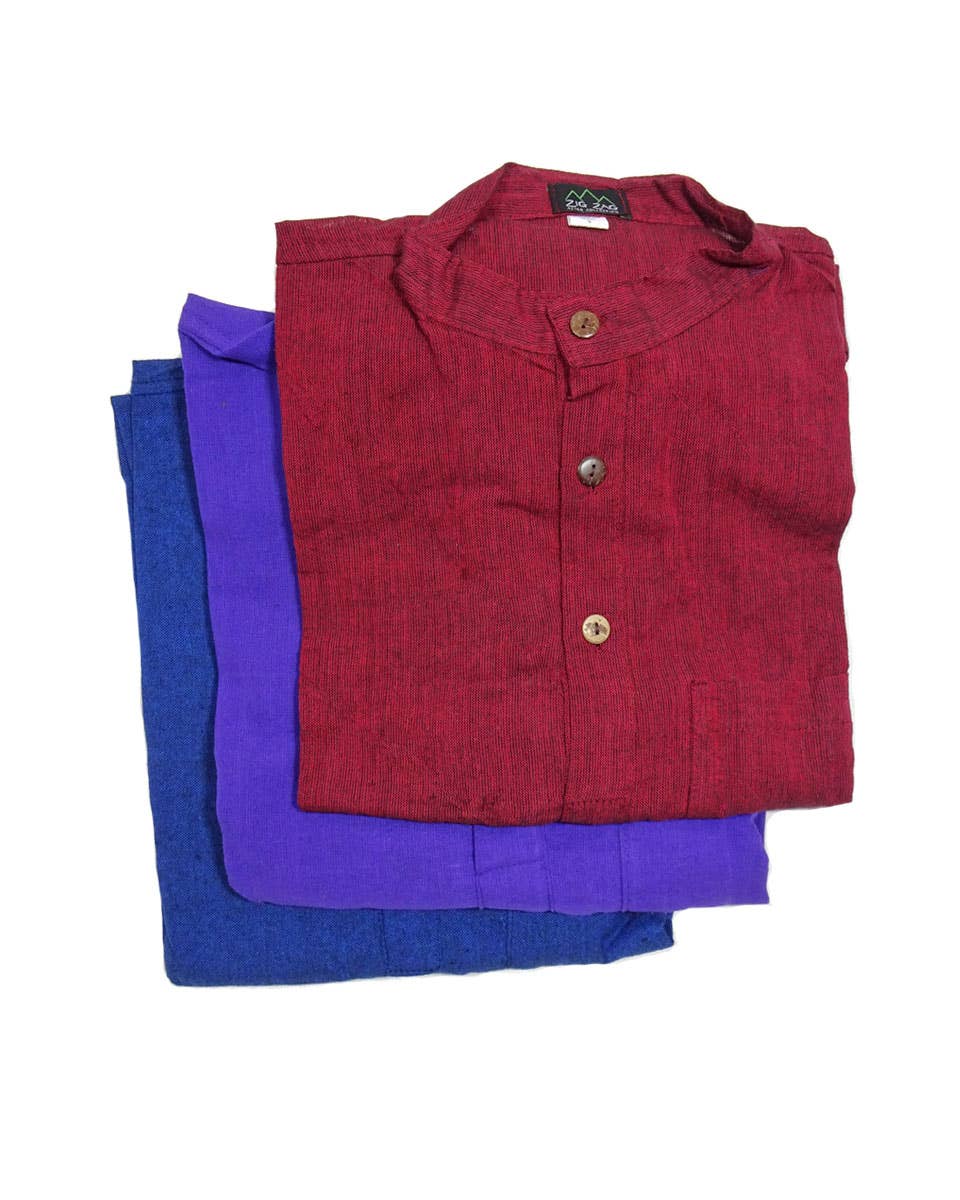 Zig Zag Asian Collection - Wholesale T-Shirt - Men's - Solid Cotton Kurta6