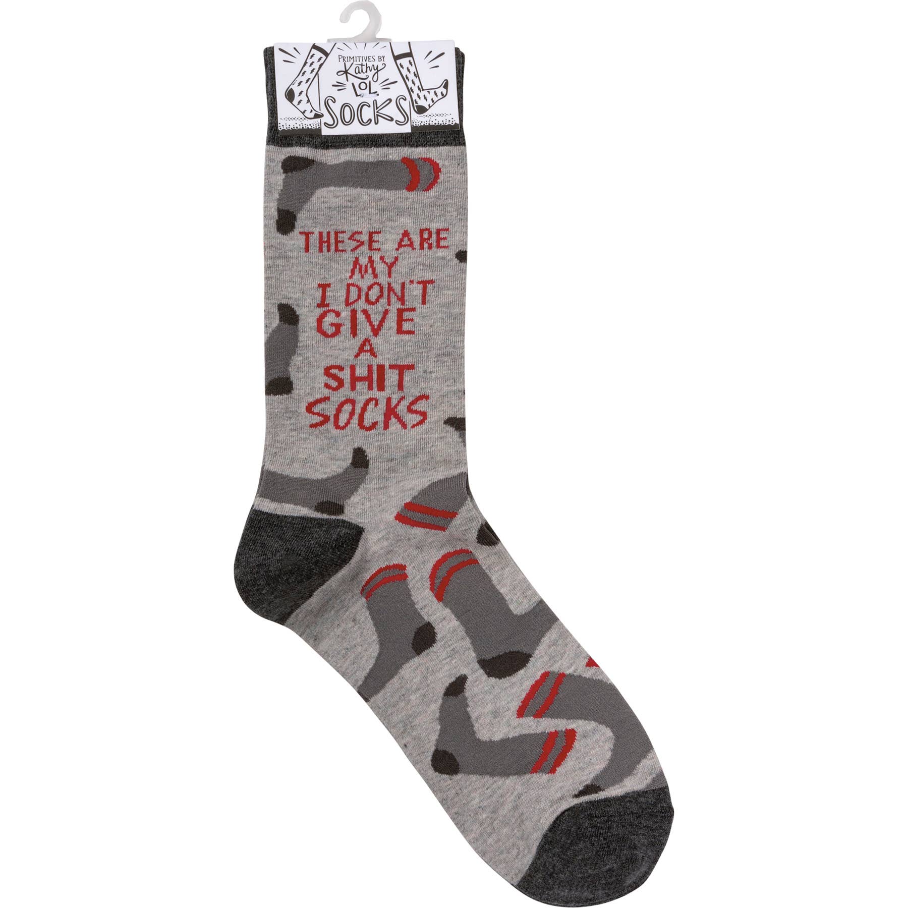 Primitives by Kathy - Wholesale Socks - Unisex - These Are My Don't Give A Shit Socks3
